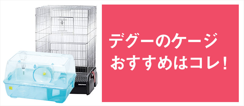 デグーのケージ おすすめはコレ 19年最新版 デグーの飼い方講座 目指せベタ慣れ